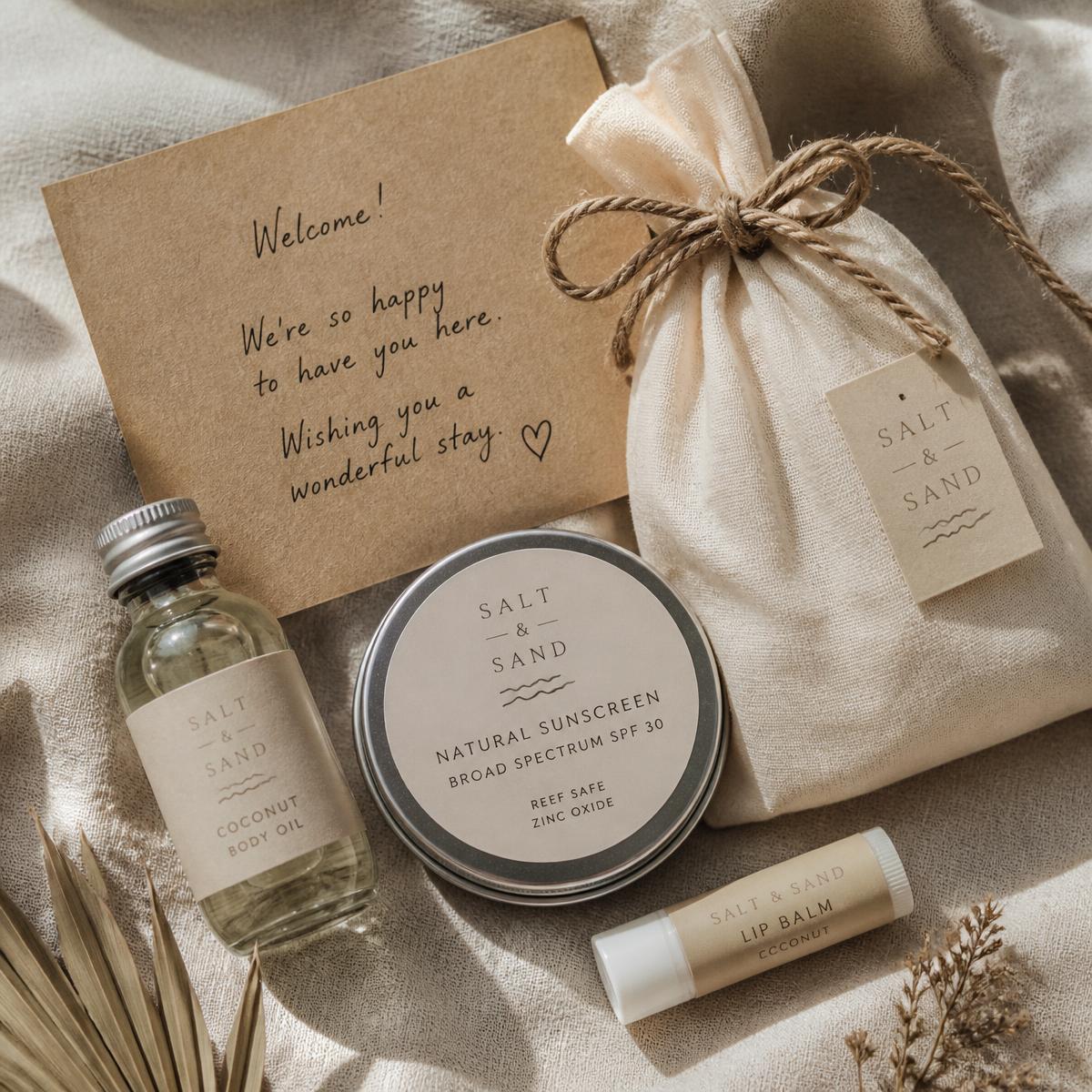 The welcome kit